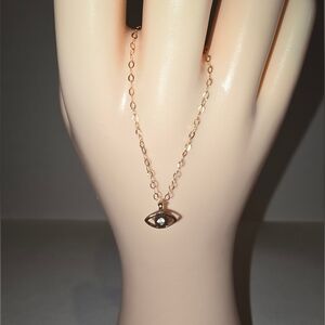 Evil eye necklace